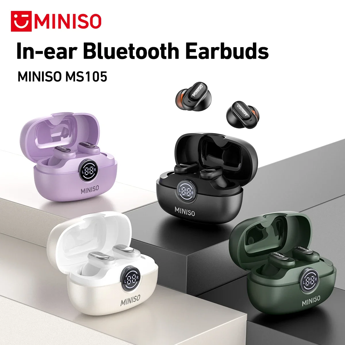 MINISO MS105 Bluetooth Earphon - Type C Wired Earphones With Mic review and price