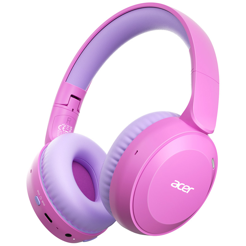 Acer OHR668 Kids Bluetooth 6.0 - Anc Wireless Over Ear Headphones review and price
