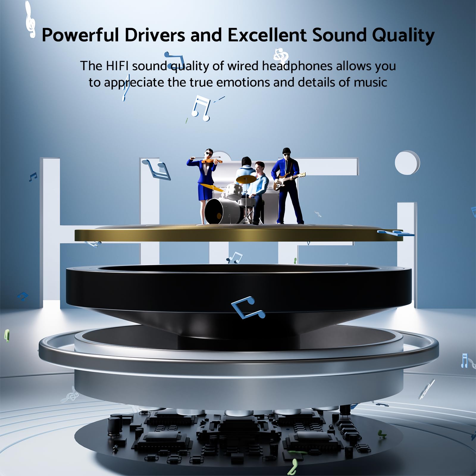 9D Bass Stereo Type C and 3.5m - Type C Wired Earphones With Mic review and price