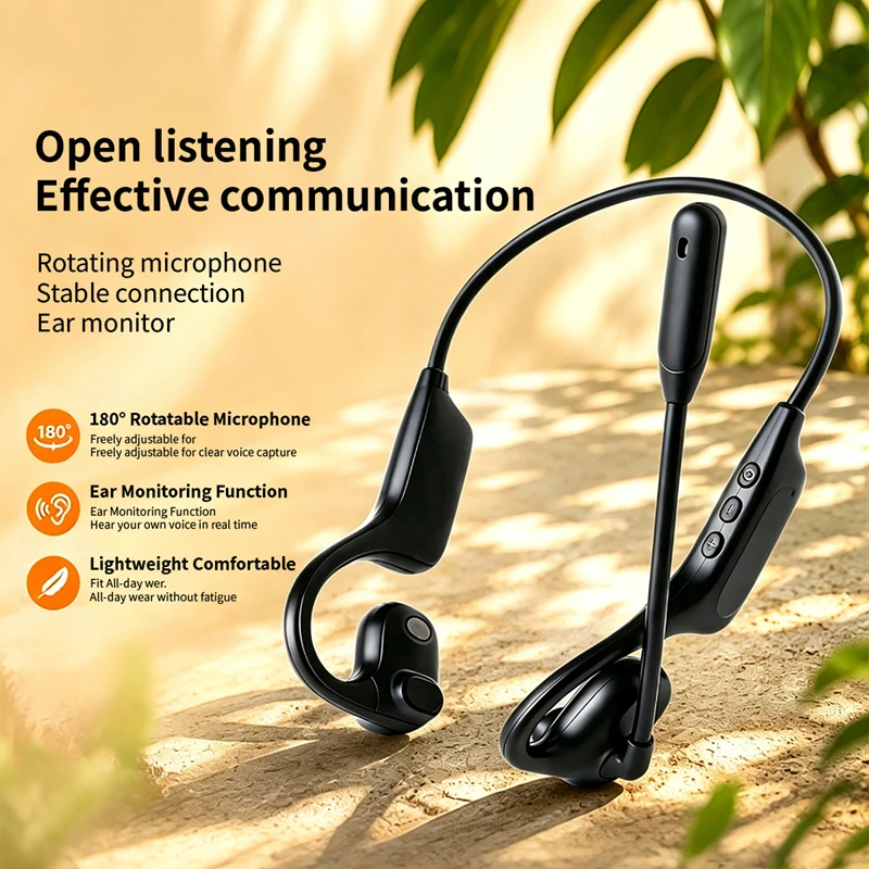 Open Ear Wireless Headset Rota - Type C Wired Earphones With Mic review and price