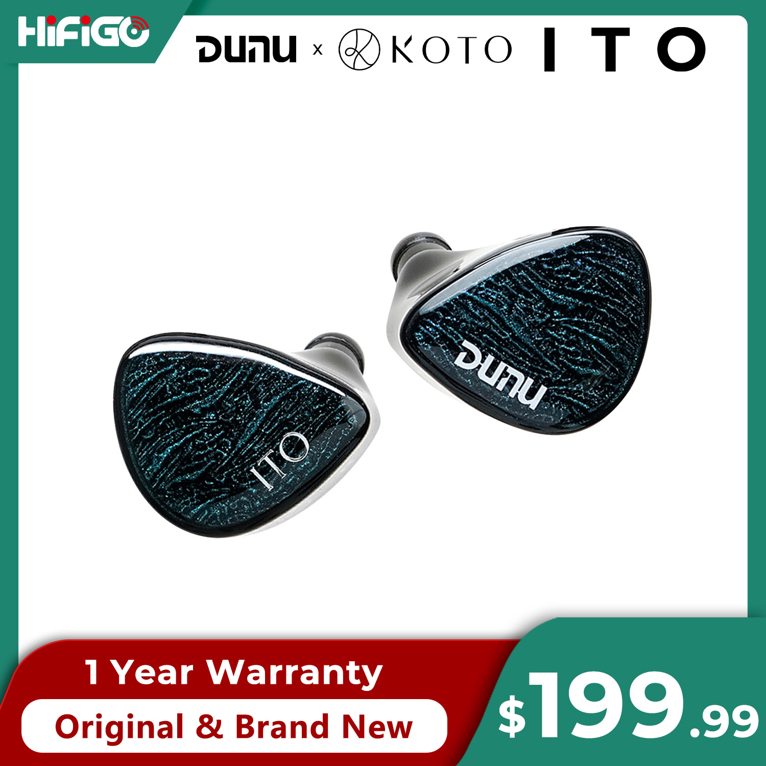 DUNU X KOTO ITO In-ear Earphon - Planar Magnetic Iem Earphones review and price