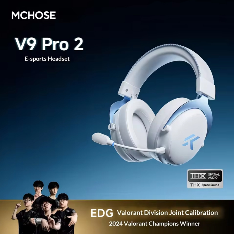 MCHOSE V9 Pro 2 E-sports Wirel - Anc Wireless Over Ear Headphones review and price
