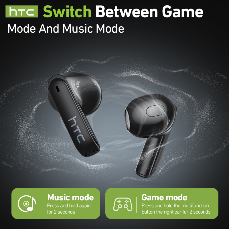 hTC Wireless Gaming Earbuds LC - Headphones review and price